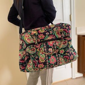 Vera Bradley Weekender travel bag